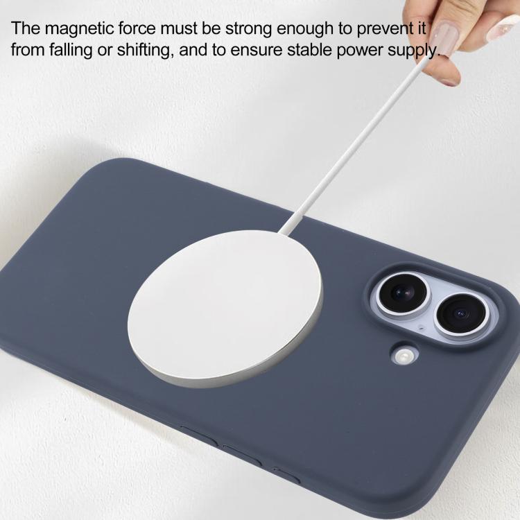 Liquid Silicone Full Coverage MagSafe Phone Case, For iPhone 13 mini
