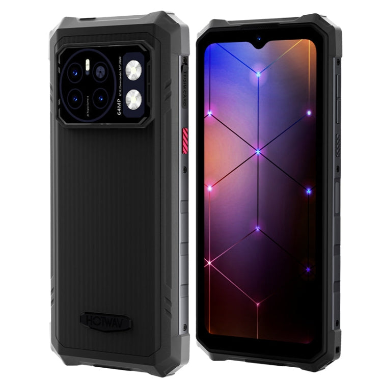 HOTWAV CYBER 13 Pro, IP68/IP69K Rugged Phone, 10800mAh, 6.6 inch Android 13 UNISOC T619 Octa Core, Network: 4G, NFC, OTG, 12GB+256GB