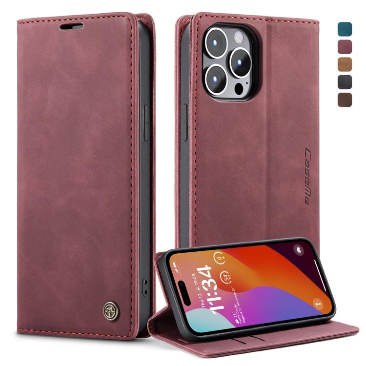 CaseMe 013 Multifunctional Horizontal Flip Leather Phone Case, For iPhone 15 Pro Max, For iPhone 15 Pro, For iPhone 15 Plus, For iPhone 15