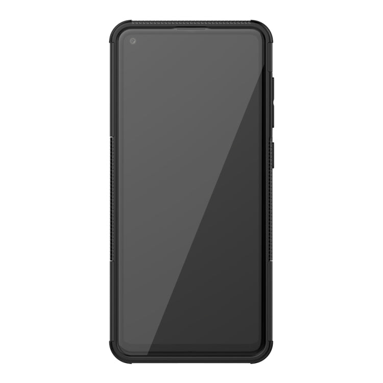 Tire Texture Shockproof TPU+PC Protective Case with Holder, For Amazon Fire HD 8 (2020)