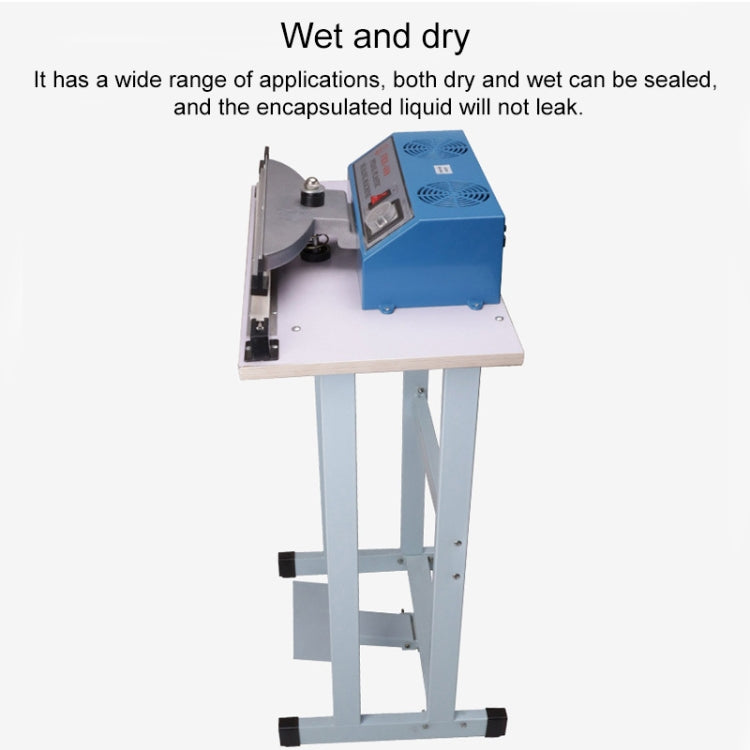 Pedal Type Sealing Machine Heat Shrinkable Film Cutting Machine Plastic Bag Sealer, EU Plug, Model 300, Model 400, Model 500, Model 600, Model 700