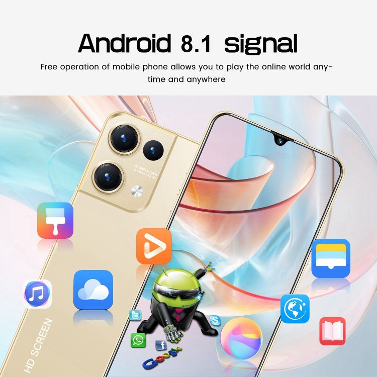 Reno8 Pro / B55, 6.49 inch Screen, Face Identification, Android  8.1 MTK6580A Quad Core, Network: 3G, OTG, Dual SIM, Reno8 Pro / B55 2GB+16GB