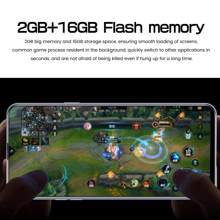 Reno9 Pro / B55, 6.49 inch Screen, Face Identification, Android  8.1 MTK6580A Quad Core, Network: 3G, OTG, Dual SIM, 2GB+16GB, i15 Pro Max / N85 1GB+16GB