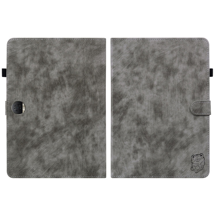 Embossed Tiger Pattern Leather Tablet Case, For Honor Pad 9 12.1, For Honor Pad X8 Pro/X9