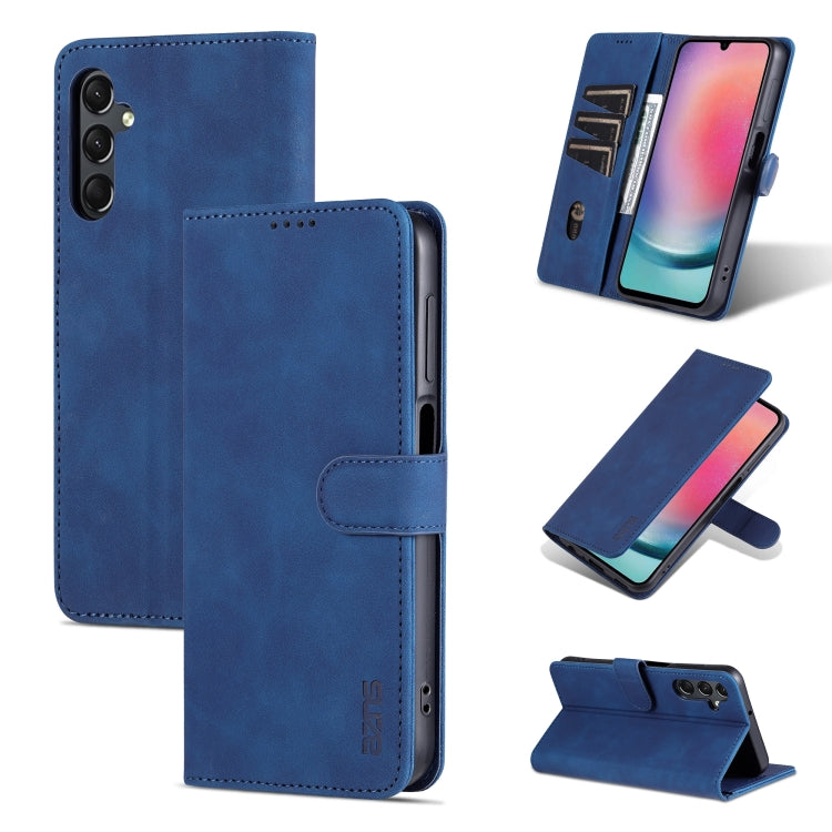 AZNS Skin Feel Calf Texture Flip Leather Phone Case, For Samsung Galaxy A35 5G, For Samsung Galaxy A24 4G / A25, For Samsung Galaxy S24 Ultra 5G, For Samsung Galaxy A55 5G