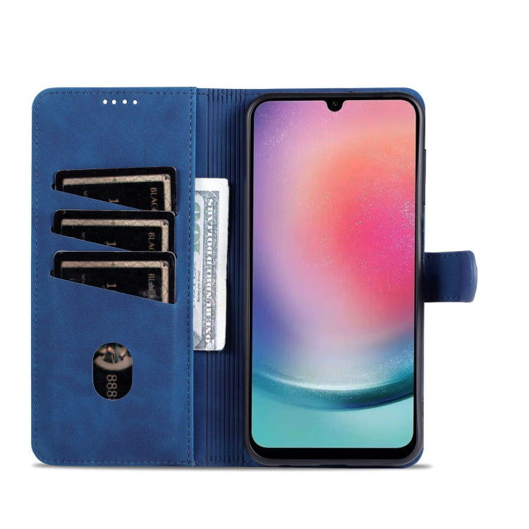 AZNS Skin Feel Calf Texture Flip Leather Phone Case, For Samsung Galaxy A35 5G, For Samsung Galaxy A24 4G / A25, For Samsung Galaxy S24 Ultra 5G, For Samsung Galaxy A55 5G