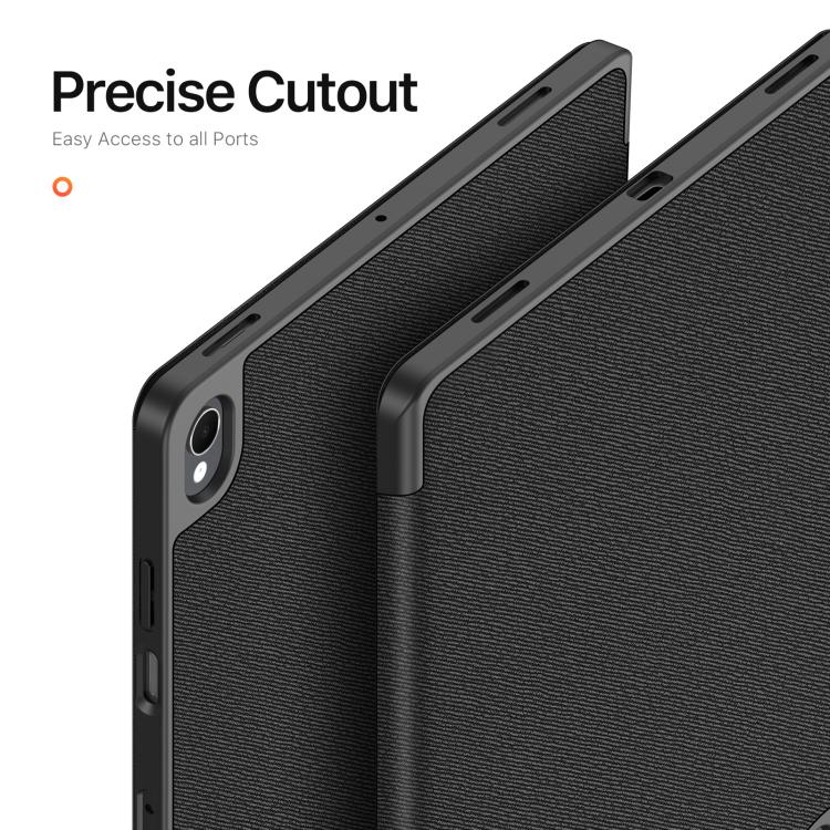 DUX DUCIS Domo Series Magnetic Flip Leather Tablet Case, For Samsung Galaxy Tab A11+ / A9+, For Samsung Galaxy Tab S9 FE / S10 FE, For Samsung Galaxy Tab S10 FE+, For Samsung Galaxy Tab S10+, For Samsung Galaxy Tab S9 FE+, For Samsung Galaxy Tab S10 Ultra