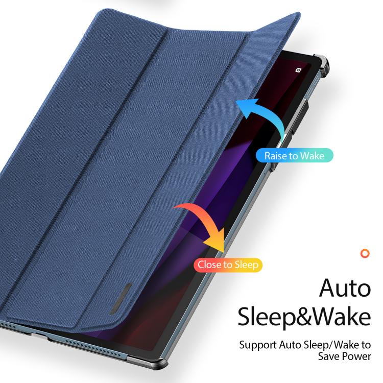 DUX DUCIS Domo Series Magnetic Flip Leather Tablet Case, For Lenovo Yoga Tab Plus, For Lenovo Tab P12 12.7 2023