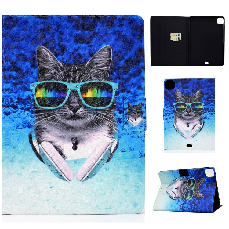 TPU Electric Pressed Horizontal Flip Leather Case with Holder & Card Slot & Sleep / Wake-up Function, For iPad 10.2 / 10.5 / iPad Air 10.5 2019, For iPad Air / Air 2  / iPad 9.7 2017 / 2018, For iPad Pro 11 2020 / 2018...