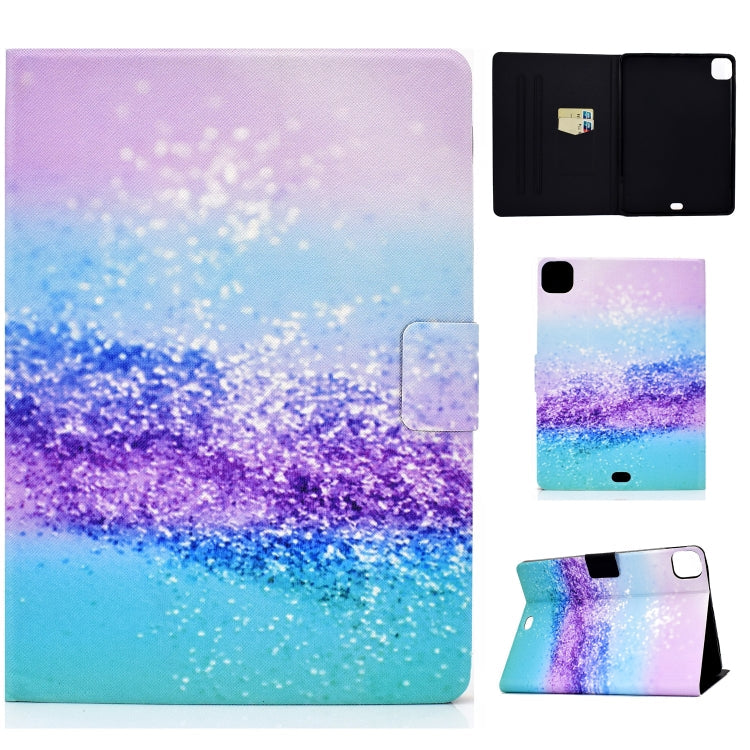 TPU Electric Pressed Horizontal Flip Leather Case with Holder & Card Slot & Sleep / Wake-up Function, For iPad 10.2 / 10.5 / iPad Air 10.5 2019, For iPad Air / Air 2  / iPad 9.7 2017 / 2018, For iPad Pro 11 2020 / 2018...