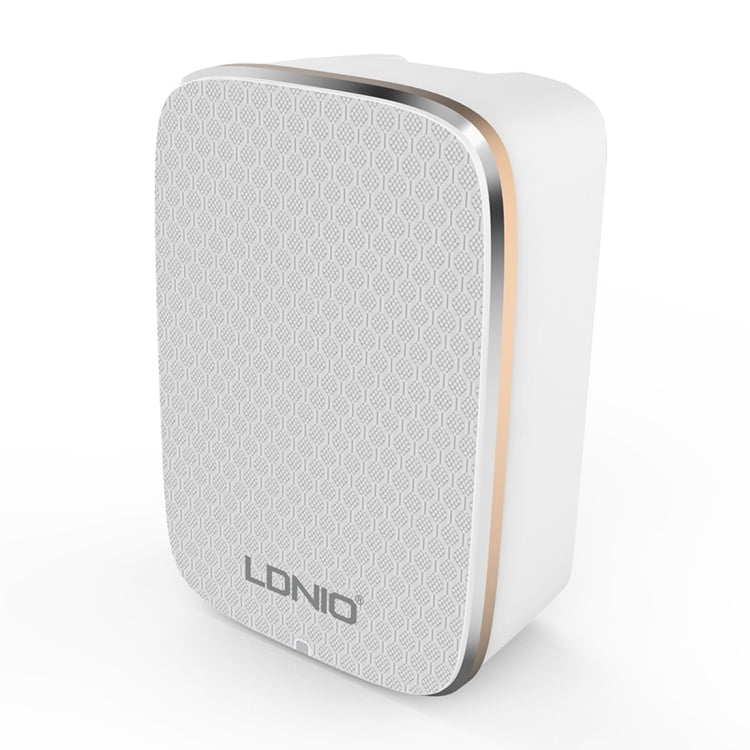 LDNIO A3304 17W 3 USB Interfaces Travel Charger Mobile Phone Charger,, US Plug, EU Plug, UK Plug, AU Plug