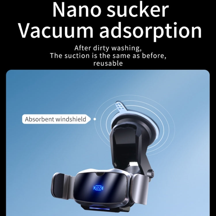 D7 Infrared lnduction Wireless Fast Charging Air Outlet Car Holder