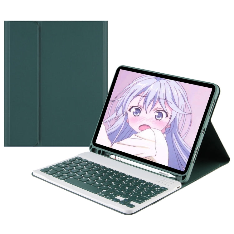 Square Cap Bluetooth Keyboard Leather Case with Pen Slot, For Samsung Galaxy Tab S9 FE+, For Samsung Galaxy Tab A9+, For Samsung Galaxy Tab S9 FE, For Samsung Galaxy Tab A9