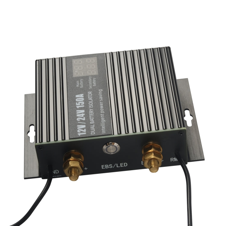 A8678 80-150A 12V Car Yacht RV Smart Dual Battery Isolation Controller, A8678