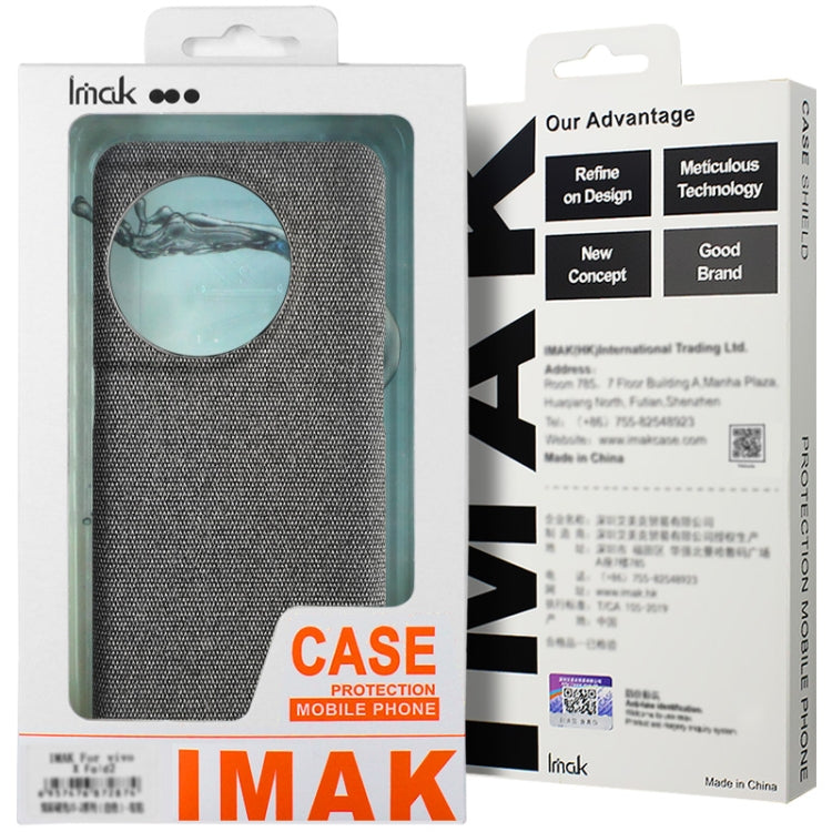 imak Ruiyi Series Cloth Texture PU + PC Phone Case, For Samsung Galaxy A55 5G, For Samsung Galaxy A35 5G, For Samsung Galaxy S24 Ultra 5G, For Samsung Galaxy S24+ 5G, For Samsung Galaxy S24 5G, For Samsung Galaxy S23 FE 5G, For Samsung Galaxy A34 5G   ...
