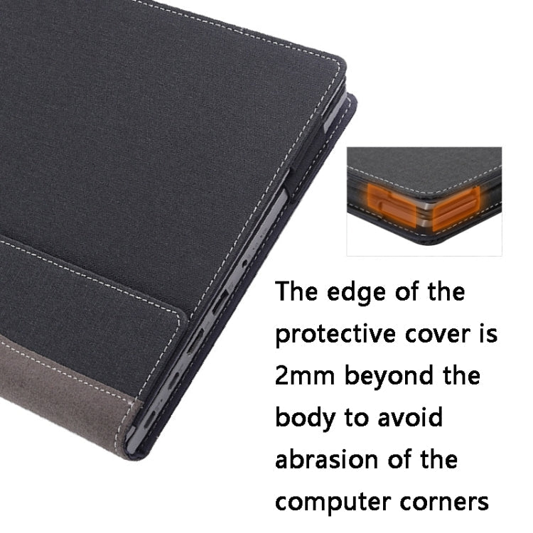 Laptop Leather Shockproof Protective Case, For Lenovo Yoga 9i 2 in 1 Gen 9 14 inch, For Lenovo Yoga 7 14IAL7 / 14ARB7, For Lenovo IdeaPad Slim 5 Gen8 14 inch, For Lenovo IdeaPad Slim 5i Gen 9 / Gen 8 14 inch, For Lenovo ThinkPad E14 Gen 5 / E14 Gen 6  ...