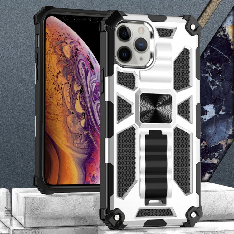 Armor Shockproof TPU + PC Magnetic Protective Case with Holder, For iPhone 12 / 12 Pro, For iPhone 12 Pro Max