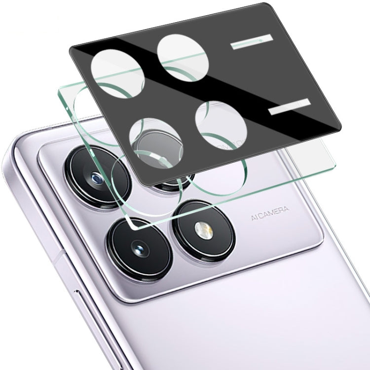 imak High Definition Integrated Glass Lens Film Black Version, For Xiaomi Redmi 13C 4G / POCO C65 4G, For Xiaomi Redmi K70 5G/K70 Pro 5G/K70E 5G