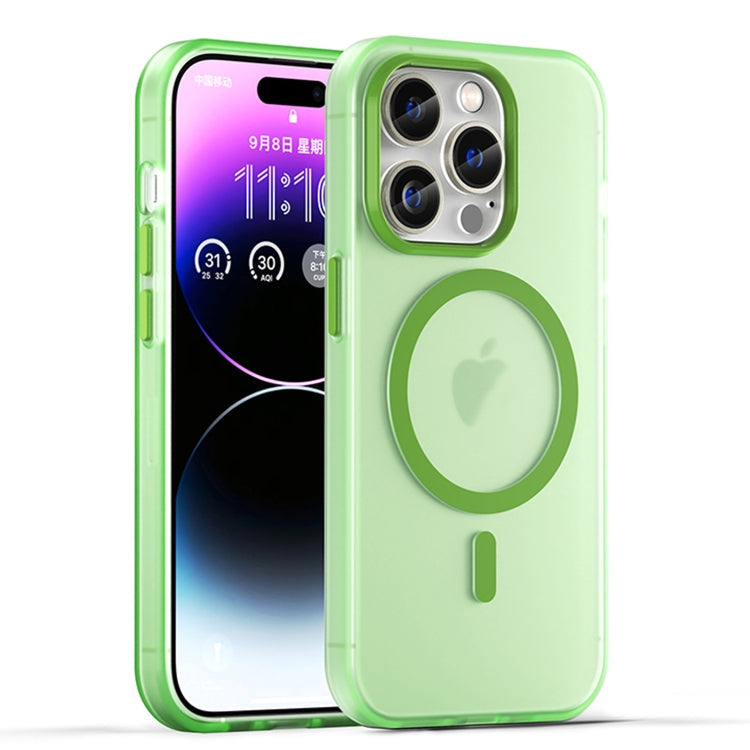 MagSafe Frosted Translucent TPU + PC Full Coverage Phone Case, For iPhone 13 Pro Max, For iPhone 13 Pro