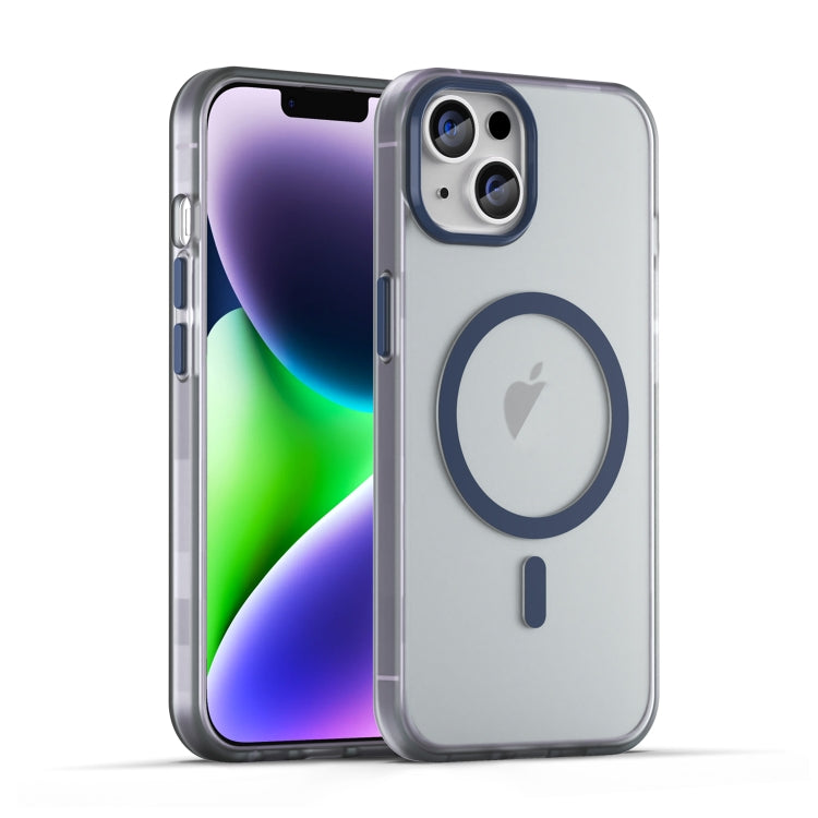 MagSafe Frosted Translucent TPU + PC Full Coverage Phone Case, For iPhone 14, For iPhone 14 Pro