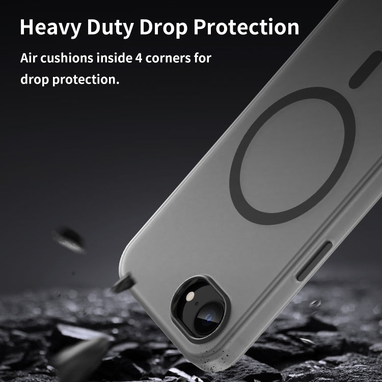 MagSafe Frosted Translucent TPU + PC Full Coverage Phone Case, For iPhone 17e / 16e, For iPhone 17 Pro Max, For iPhone 17 Pro