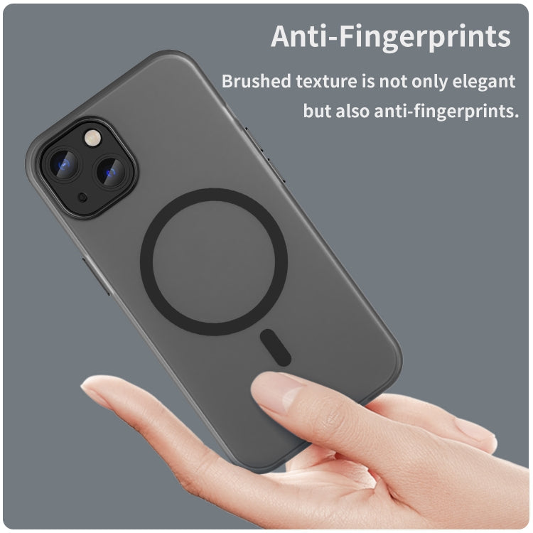 MagSafe Frosted Translucent TPU + PC Full Coverage Phone Case, For iPhone 11 Pro Max, For iPhone 11