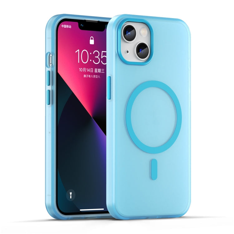 MagSafe Frosted Translucent TPU + PC Full Coverage Phone Case, For iPhone 13, For iPhone 12
