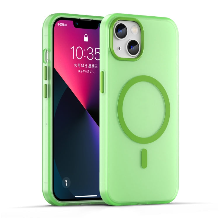 MagSafe Frosted Translucent TPU + PC Full Coverage Phone Case, For iPhone 11 Pro Max, For iPhone 11