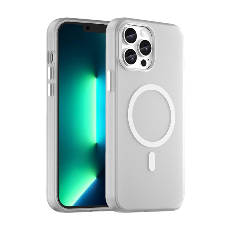 MagSafe Frosted Translucent TPU + PC Full Coverage Phone Case, For iPhone 11 Pro