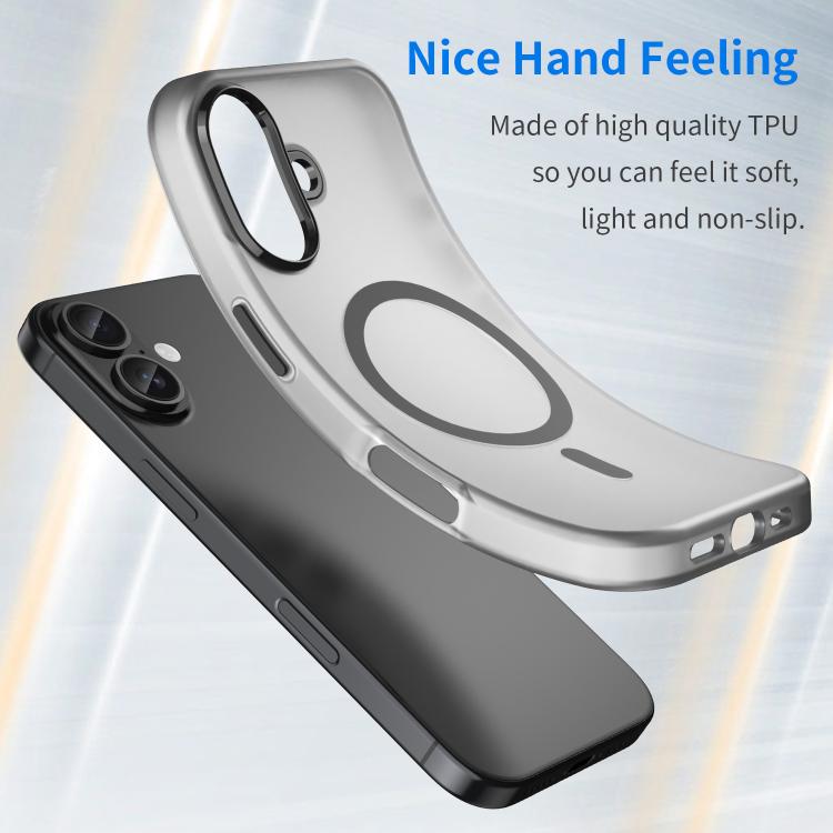 MagSafe Frosted Translucent TPU + PC Full Coverage Phone Case, For iPhone 17, For iPhone Air, For iPhone 16 Pro Max