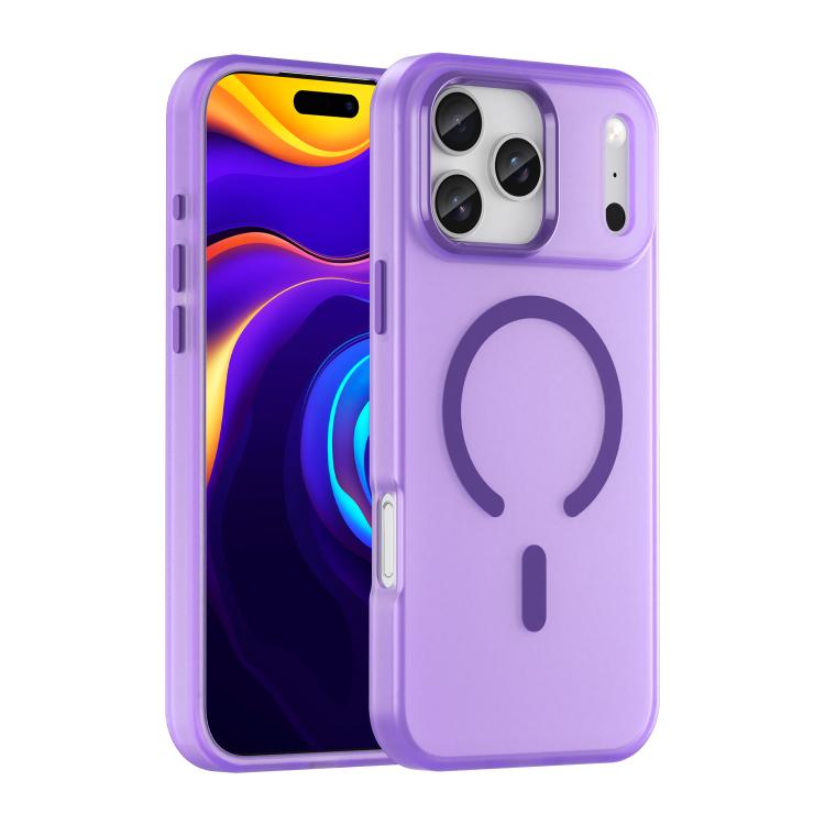 MagSafe Frosted Translucent TPU + PC Full Coverage Phone Case, For iPhone 17e / 16e, For iPhone 17 Pro Max, For iPhone 17 Pro