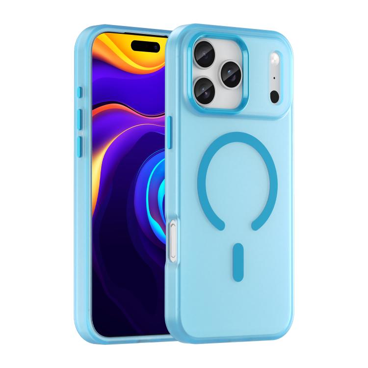 MagSafe Frosted Translucent TPU + PC Full Coverage Phone Case, For iPhone 17e / 16e, For iPhone 17 Pro Max, For iPhone 17 Pro