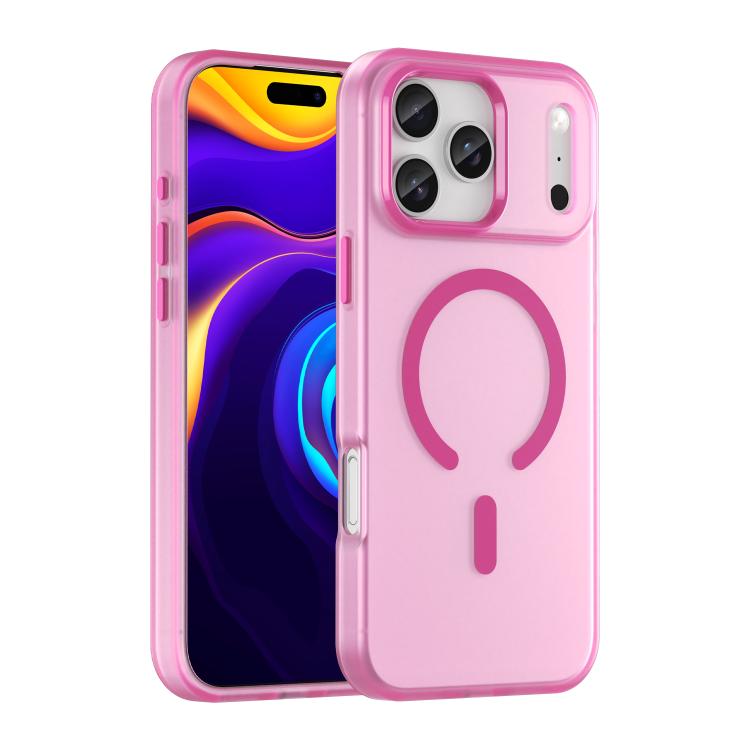 MagSafe Frosted Translucent TPU + PC Full Coverage Phone Case, For iPhone 17e / 16e, For iPhone 17 Pro Max, For iPhone 17 Pro