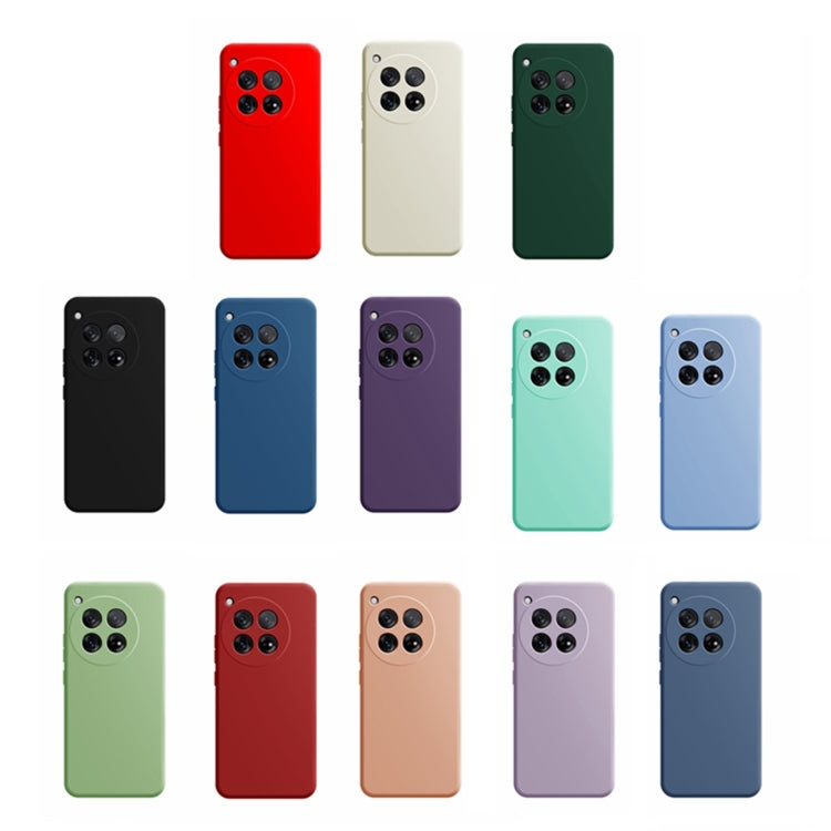 Liquid Silicone Phone Case, For OnePlus 12