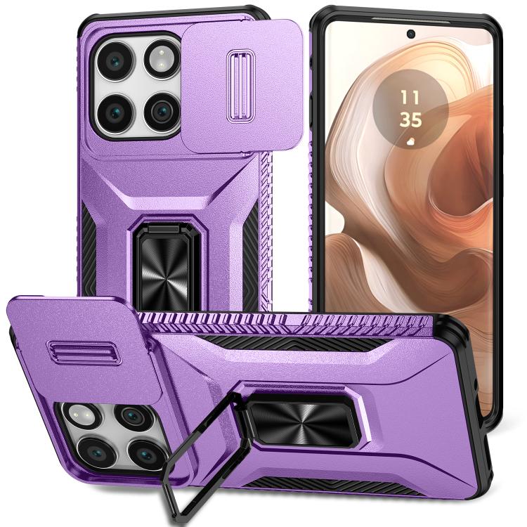 Sliding Camshield Holder Phone Case, For Motorola Edge 5G 2025, For Motorola Moto G Power / G Play 2025, For Motorola Edge 5G 2024