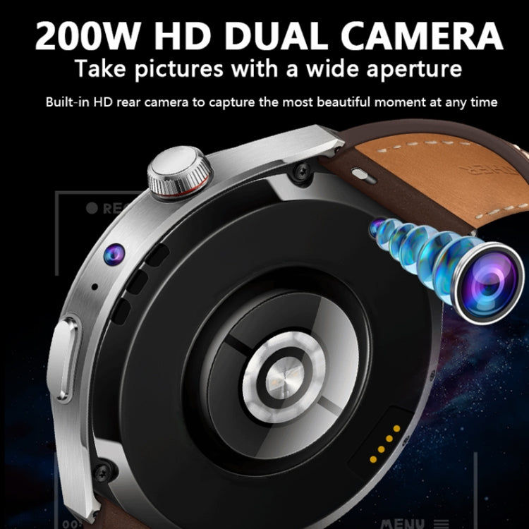 1.53 inch Front Camera Smart Watch Support AI Voice / SIM Card, 2GB+32GB