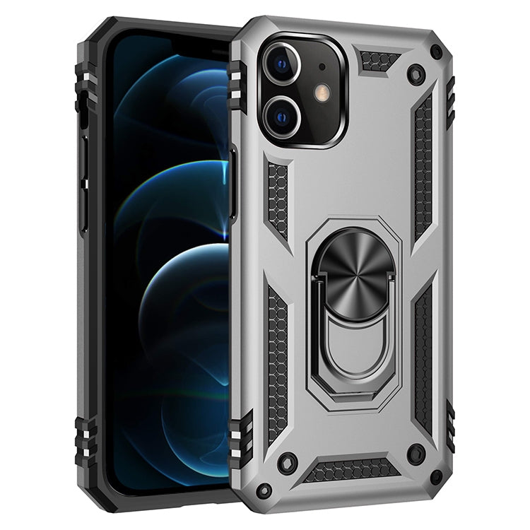 Shockproof TPU + PC Protective Case with 360 Degree Rotating Holder, For iPhone 12 Pro Max, For iPhone 12 / 12 Pro, For iPhone 12 mini, For Xiaomi Redmi 9