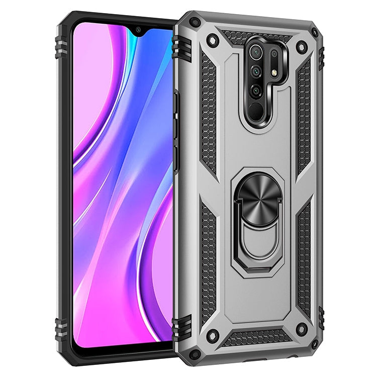 Shockproof TPU + PC Protective Case with 360 Degree Rotating Holder, For iPhone 12 Pro Max, For iPhone 12 / 12 Pro, For iPhone 12 mini, For Xiaomi Redmi 9