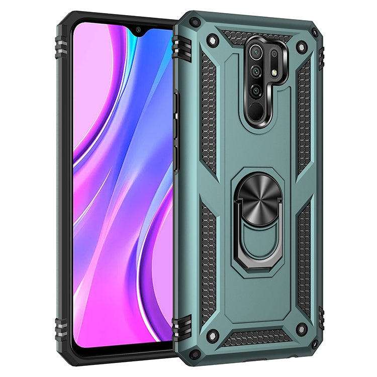 Shockproof TPU + PC Protective Case with 360 Degree Rotating Holder, For iPhone 12 Pro Max, For iPhone 12 / 12 Pro, For iPhone 12 mini, For Xiaomi Redmi 9