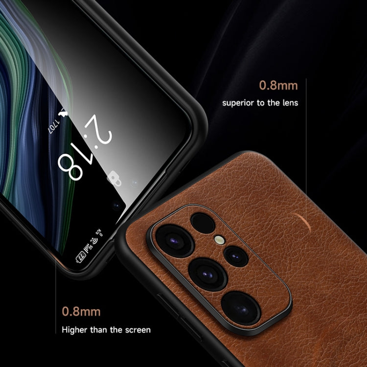 SULADA Stitching Leather MagSafe Magnetic Phone Case, For Samsung Galaxy S24 Ultra 5G, For Samsung Galaxy S24+ 5G, For Samsung Galaxy S24 5G