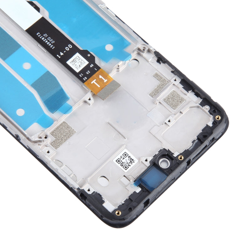 OEM LCD Screen Digitizer Full Assembly with Frame, For Motorola Moto G 2022