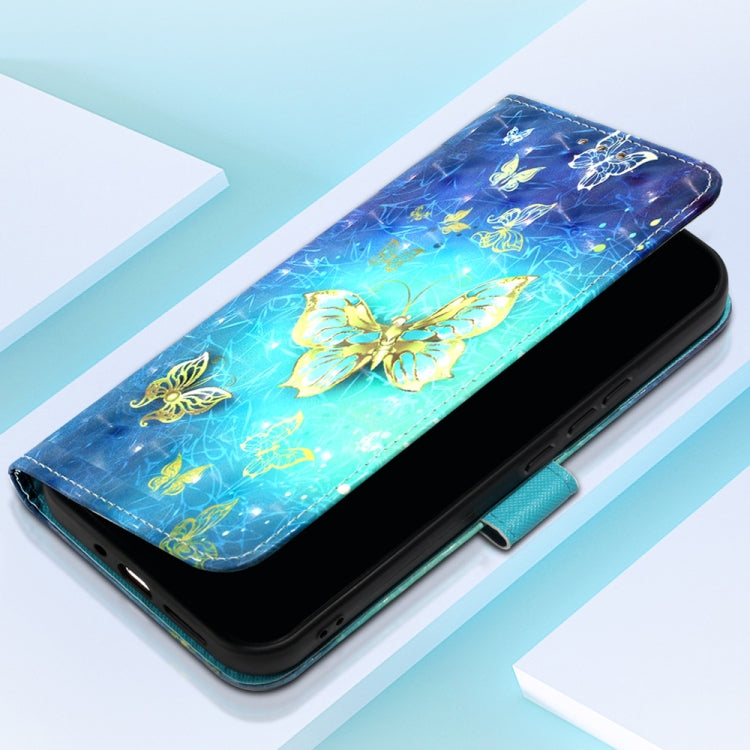 3D Painting Horizontal Flip Leather Phone Case, For Xiaomi Redmi Note 13 Pro+ 5G, For Xiaomi Redmi Note 13 Pro 5G Global