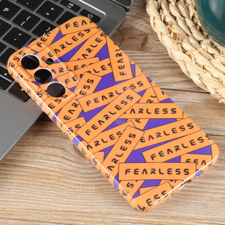 Painted Pattern Precise Hole PC Phone Case, For Samsung Galaxy S23 5G