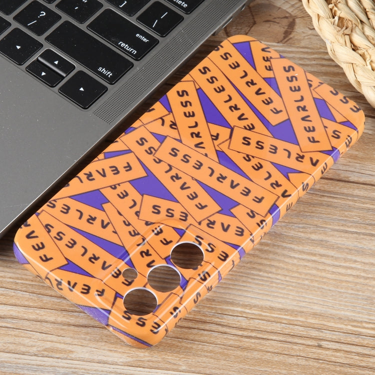 Painted Pattern Precise Hole PC Phone Case, For Samsung Galaxy A55 5G