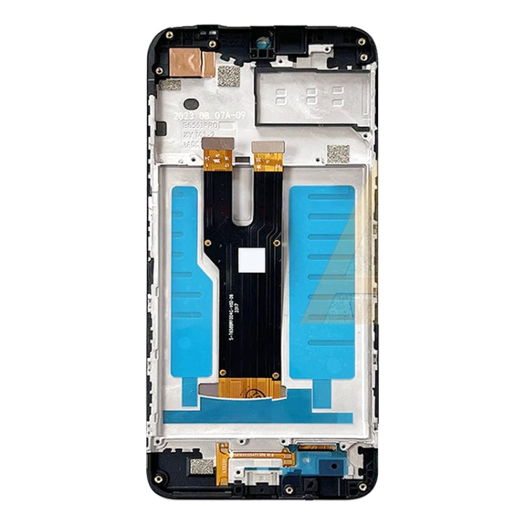 LCD Screen Digitizer Full Assembly with Frame, For ZTE Blade A73 5G, For ZTE Blade A73 4G 7060, For ZTE Blade A72 5G 7540N, For ZTE Blade V40 Vita 8045, For ZTE Blade A72 4G A7040, For ZTE Blade A52 4G