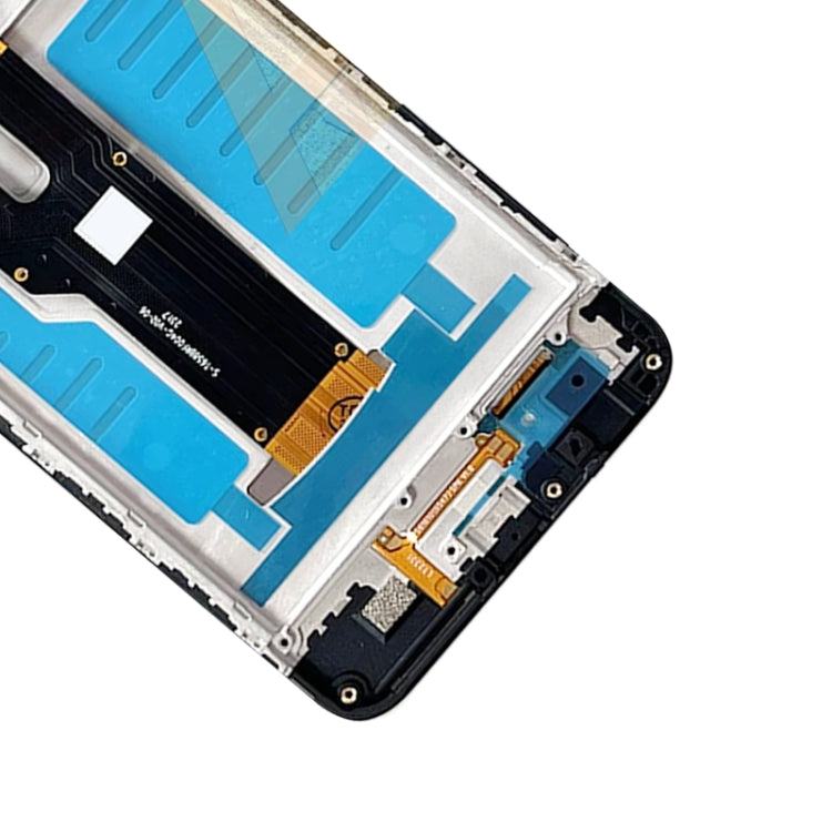 LCD Screen Digitizer Full Assembly with Frame, For ZTE Blade A73 5G, For ZTE Blade A73 4G 7060, For ZTE Blade A72 5G 7540N, For ZTE Blade V40 Vita 8045, For ZTE Blade A72 4G A7040, For ZTE Blade A52 4G