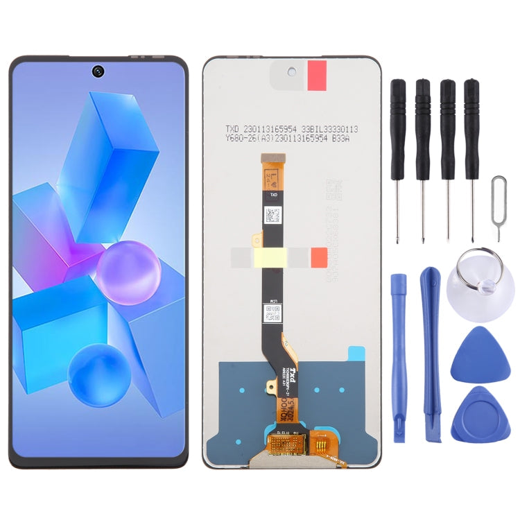 OEM LCD Screen with Digitizer Full Assembly, For Infinix Hot 40 X6836, For Infinix Hot 40i X6528B, For Infinix Smart 8 X6525, For Infinix Zero 30 4G X6731B, For Infinix Zero 30 5G X6731, For Infinix GT 10 Pro X6739, For Infinix Hot 30 5G X6832...