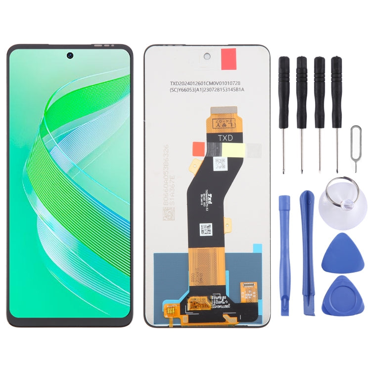 OEM LCD Screen with Digitizer Full Assembly, For Infinix Hot 40 X6836, For Infinix Hot 40i X6528B, For Infinix Smart 8 X6525, For Infinix Zero 30 4G X6731B, For Infinix Zero 30 5G X6731, For Infinix GT 10 Pro X6739, For Infinix Hot 30 5G X6832...