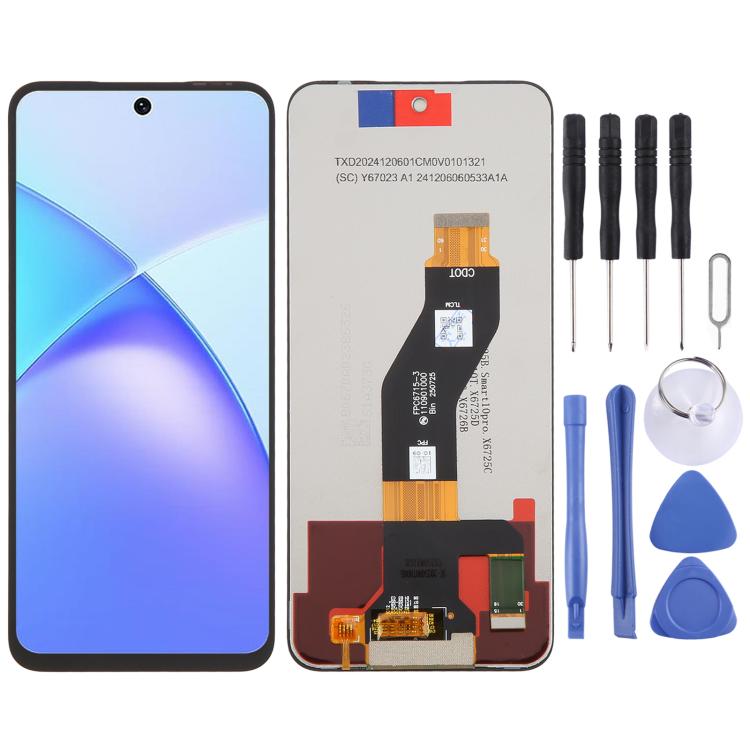 OEM LCD Screen with Digitizer Full Assembly, For Infinix GT 30 5G X6876, For Infinix Hot 60 5G X6726, For Infinix Hot 60 Pro 4G X6885, For Infinix Smart 10 Plus 4G X6725B, For Infinix Smart 10 4G X6725, For Infinix GT 30 Pro 5G X6873...