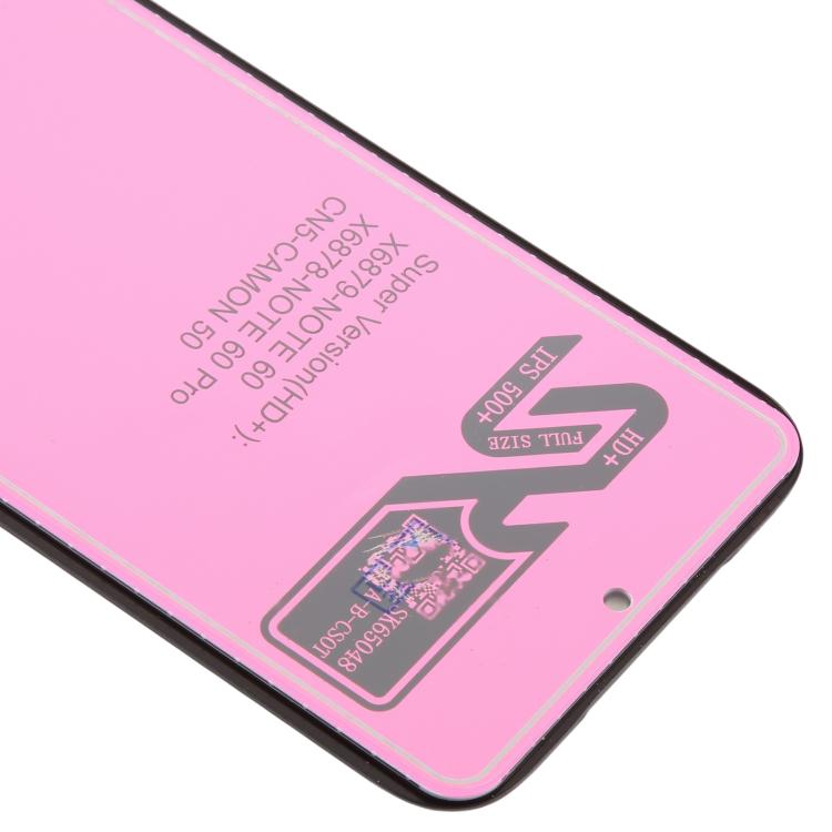 OEM LCD Screen with Digitizer Full Assembly, For Infinix GT 30 5G X6876, For Infinix Hot 60 5G X6726, For Infinix Hot 60 Pro 4G X6885, For Infinix Smart 10 Plus 4G X6725B, For Infinix Smart 10 4G X6725, For Infinix GT 30 Pro 5G X6873...